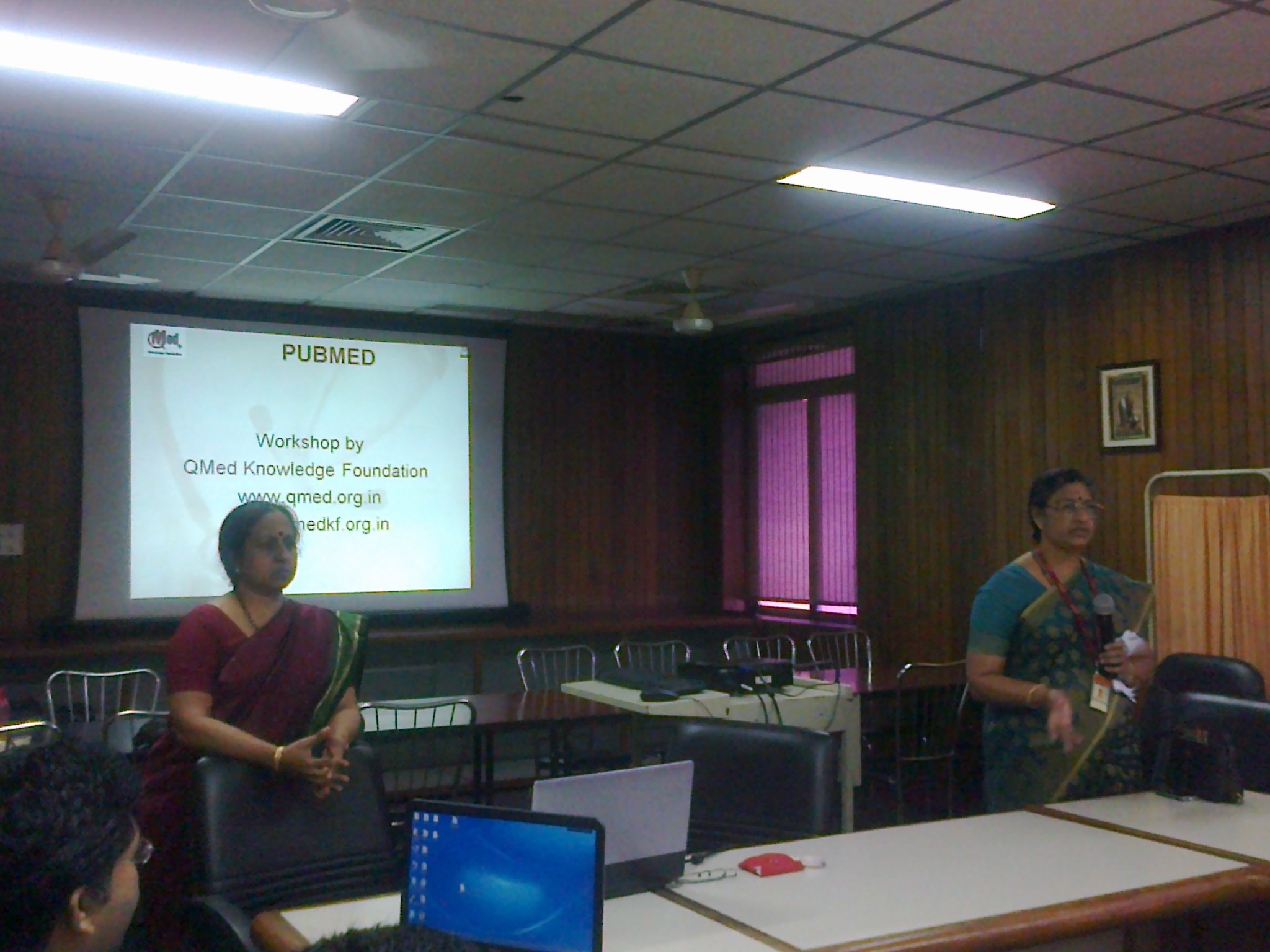 Workshops: PubMed and Mendeley, AIMS, Kochi – Dec 8, 2013