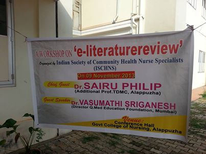 Workshop on e-Literature Review