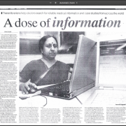 QMed Coverage in Indian Express