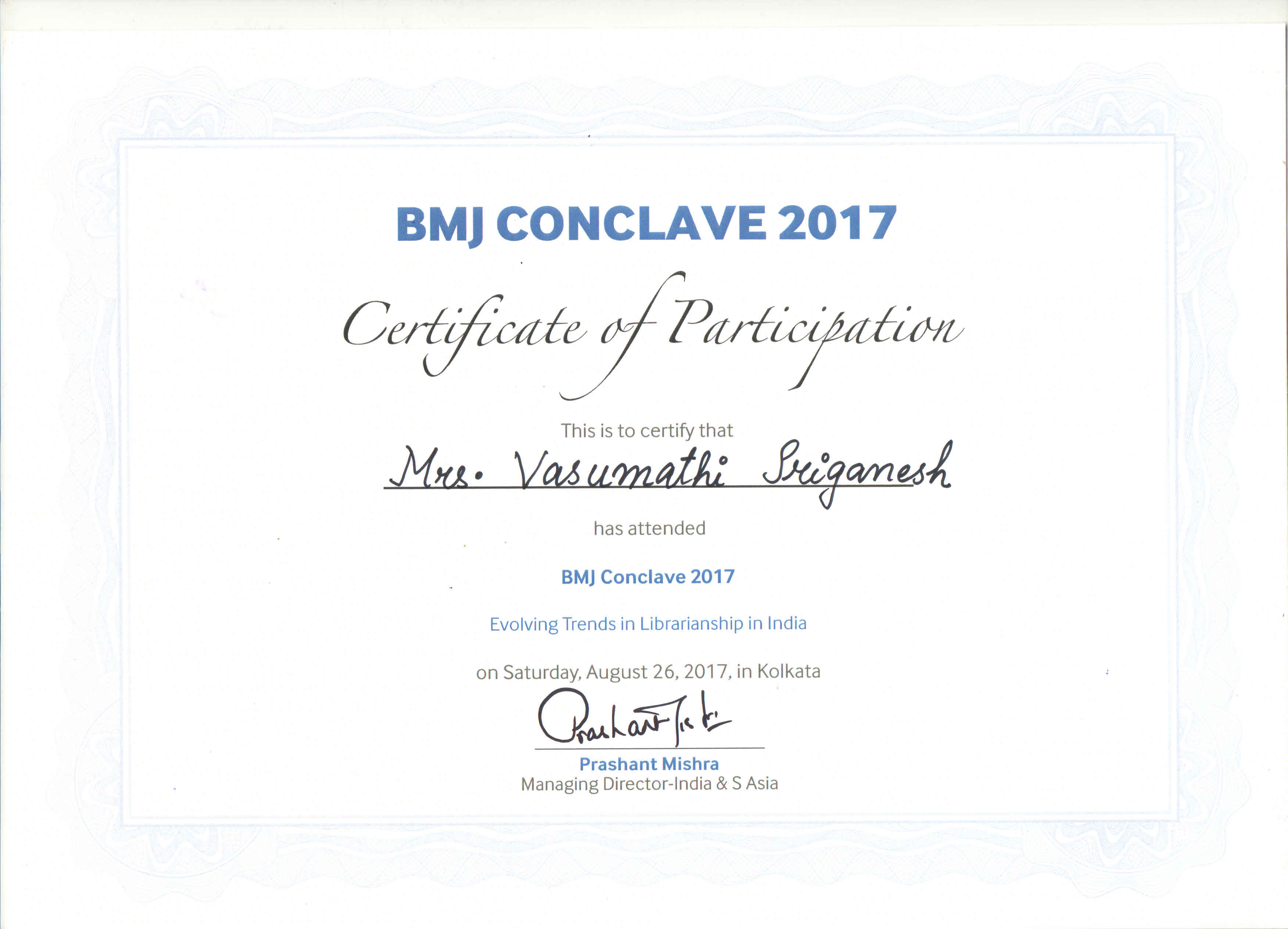 BMJ Conclave-Lecture