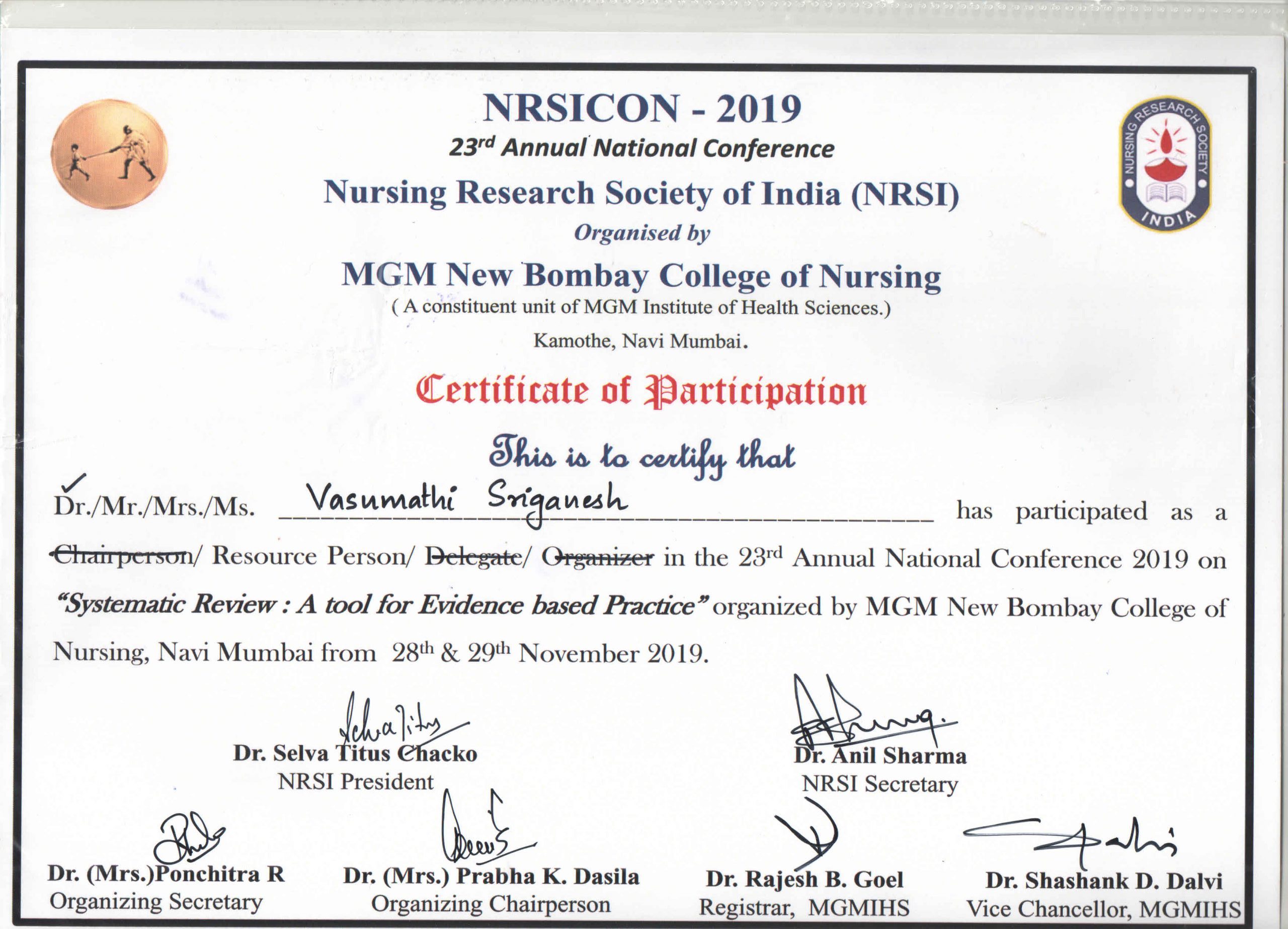 NRSICON 2019-Lecture