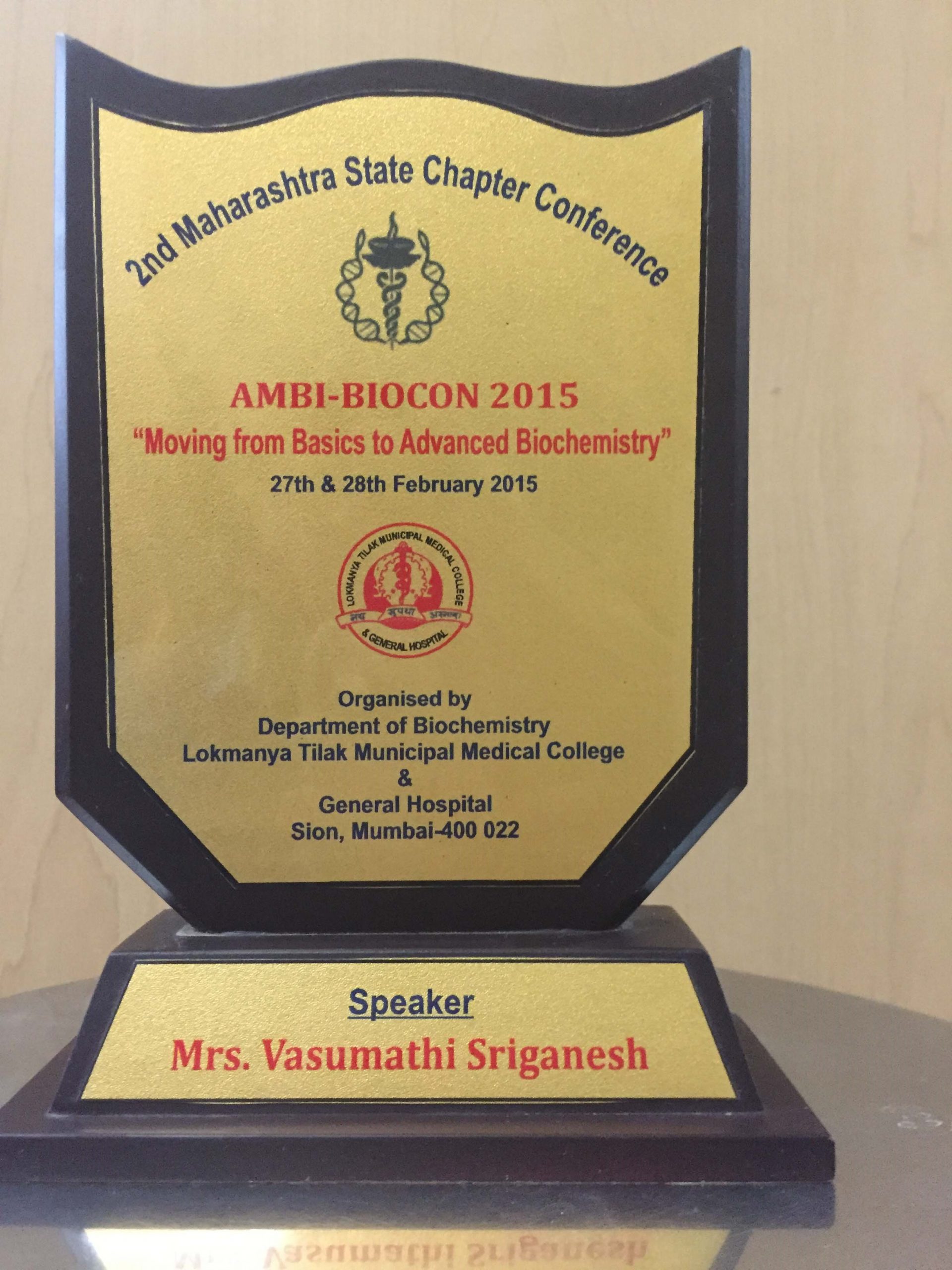 AMBI-BIOCON 2015-Lecture