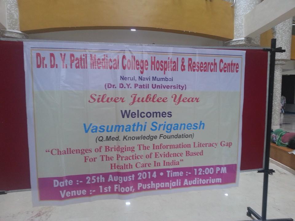 Dr DY Patil Education Society-Lecture