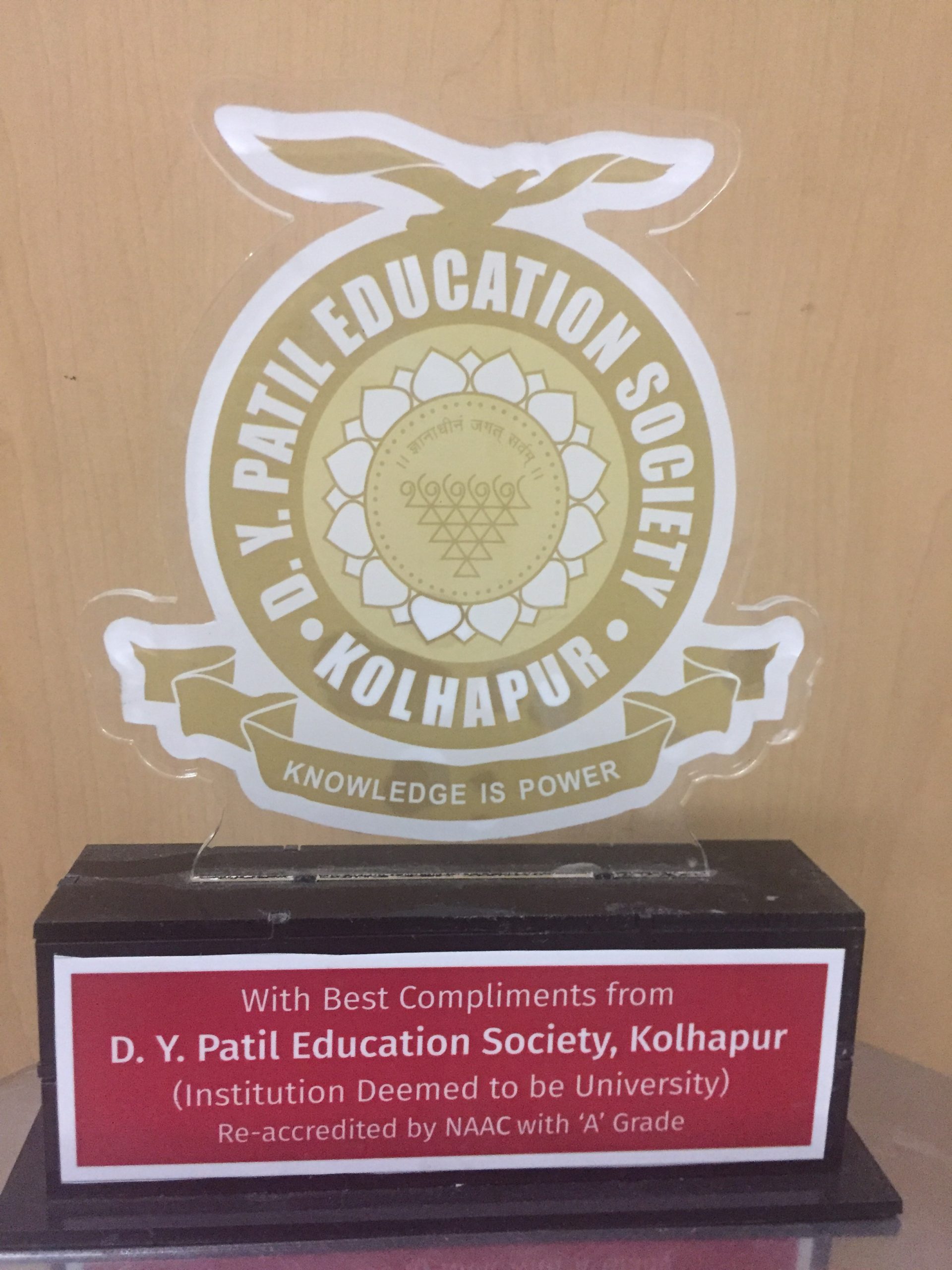 Dr DY Patil Education Society-Lecture